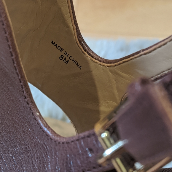 BANANA REPUBLIC - Leather High Heel Sandals - Picture 4 of 11